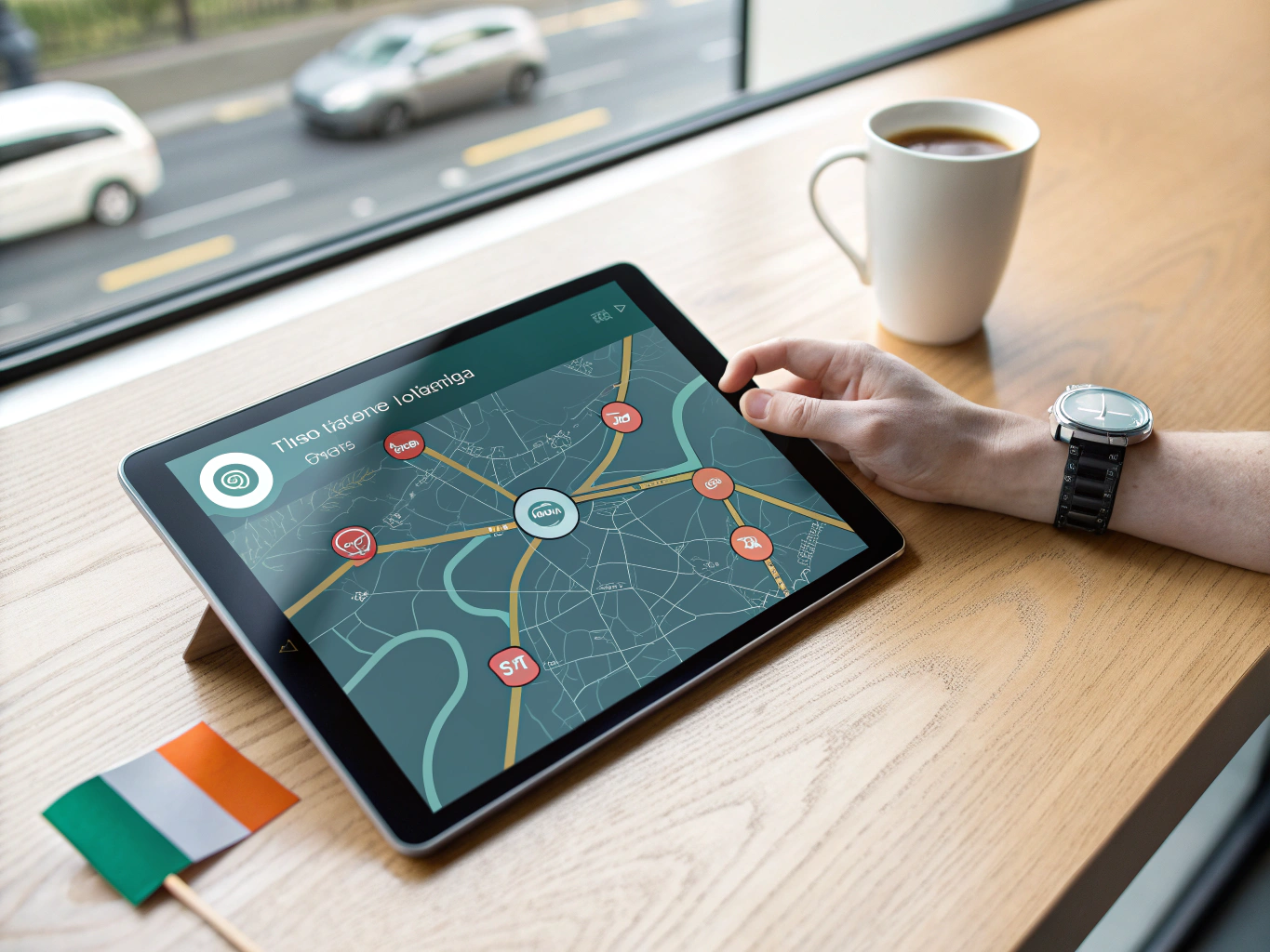 M50 Toll Zones Map Preview